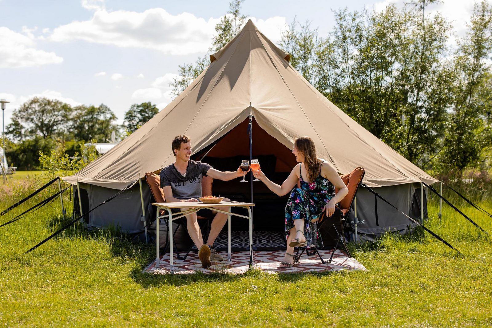 Glamping Belltent 2/4-persoons