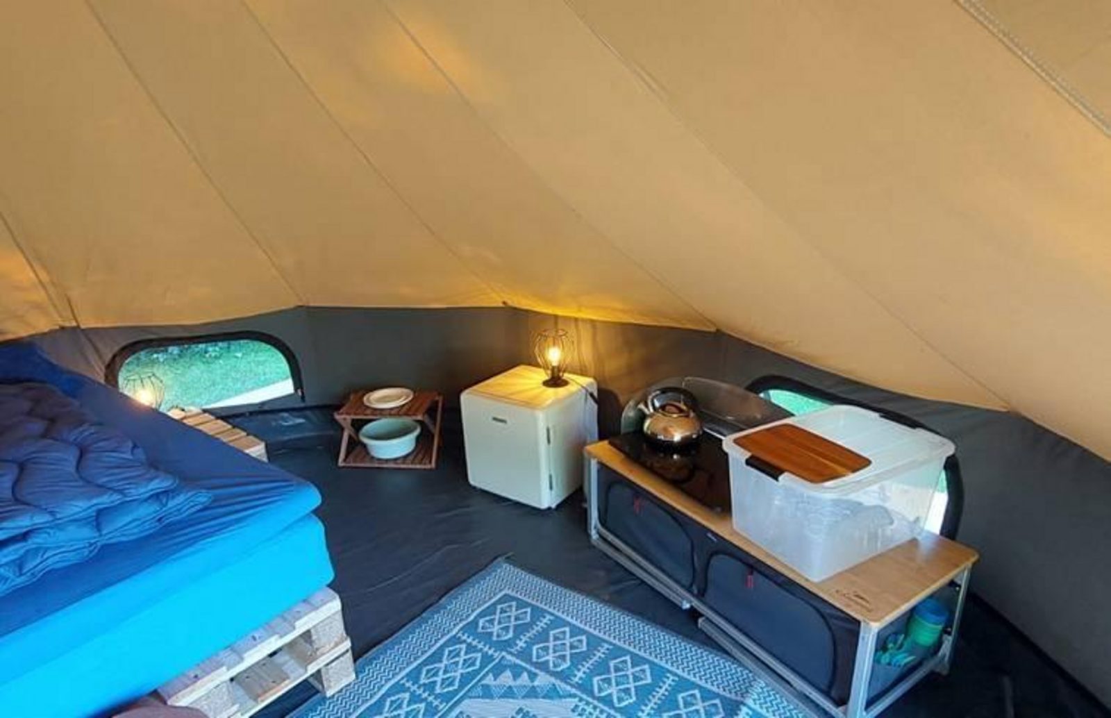 Luxe belltent 2-persoons