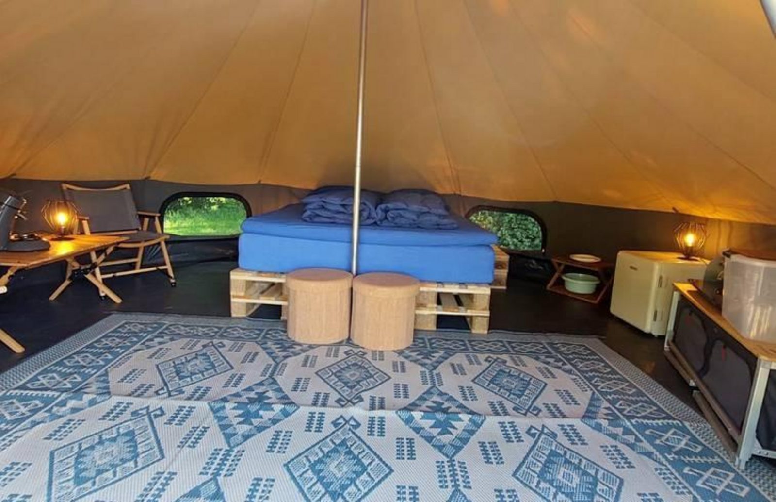 Luxe belltent 2-persoons