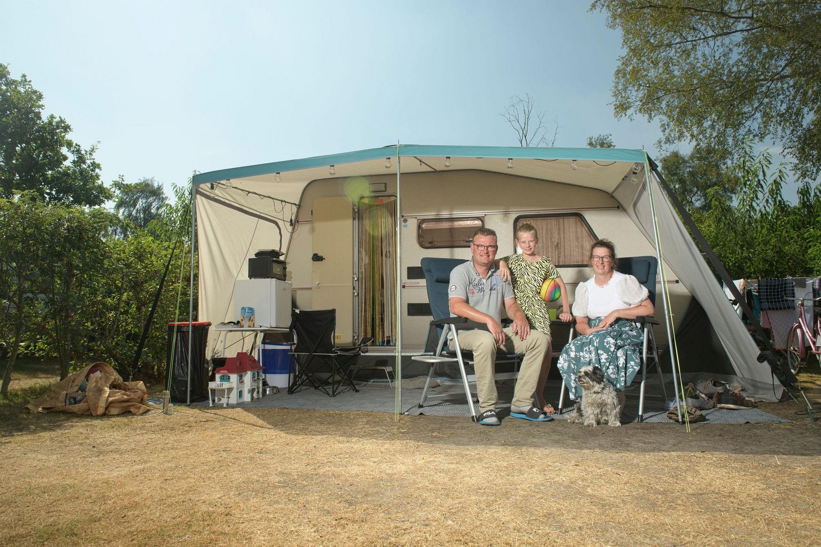 Comfort kampeerplaats