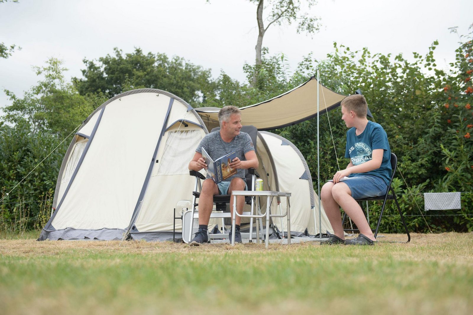 Comfort kampeerplaats