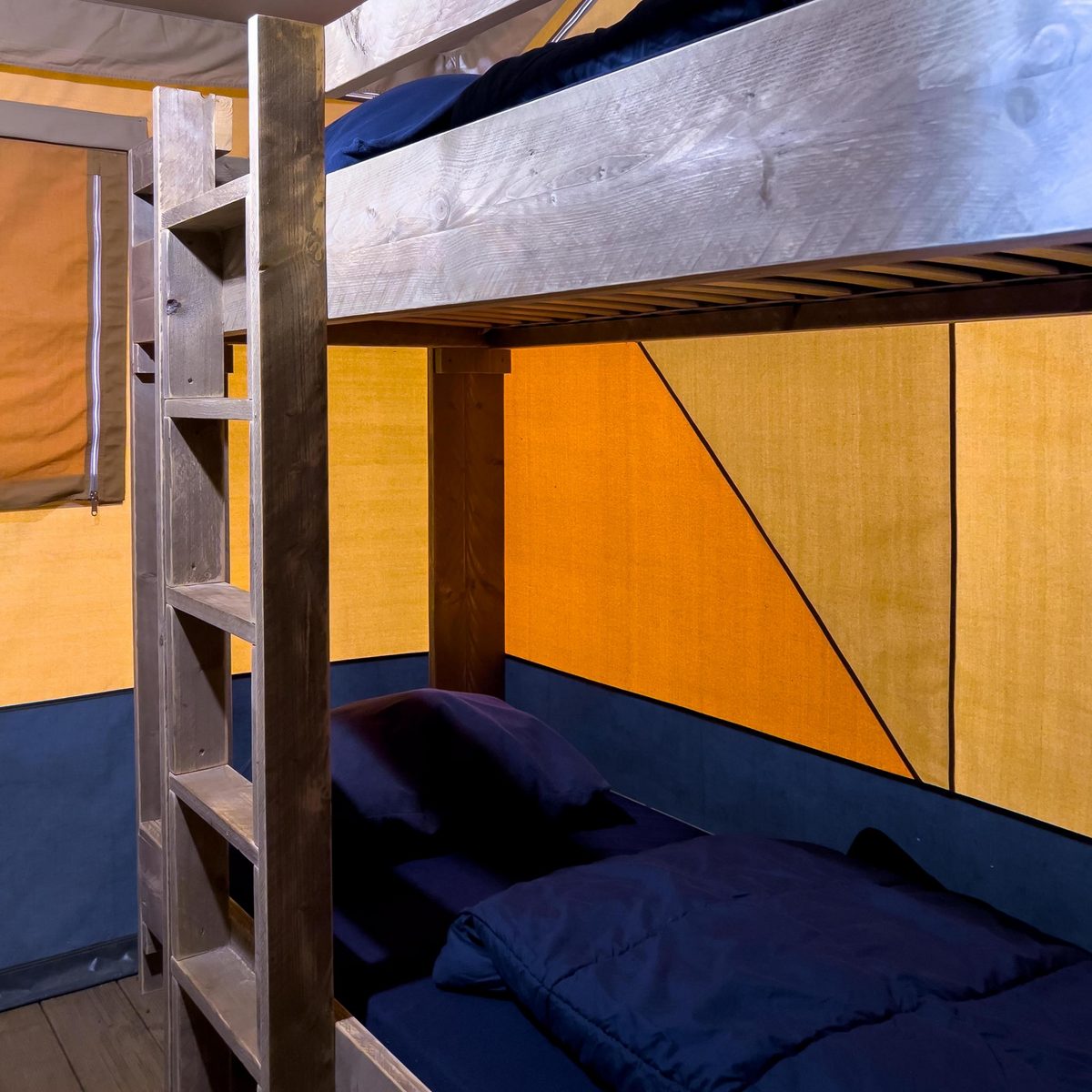 Luxe safaritent met sanitair | 6 personen