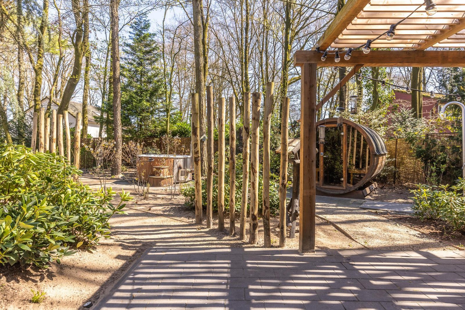 Bos Bungalow Eco 6 Personen mit Hottub und Sauna
