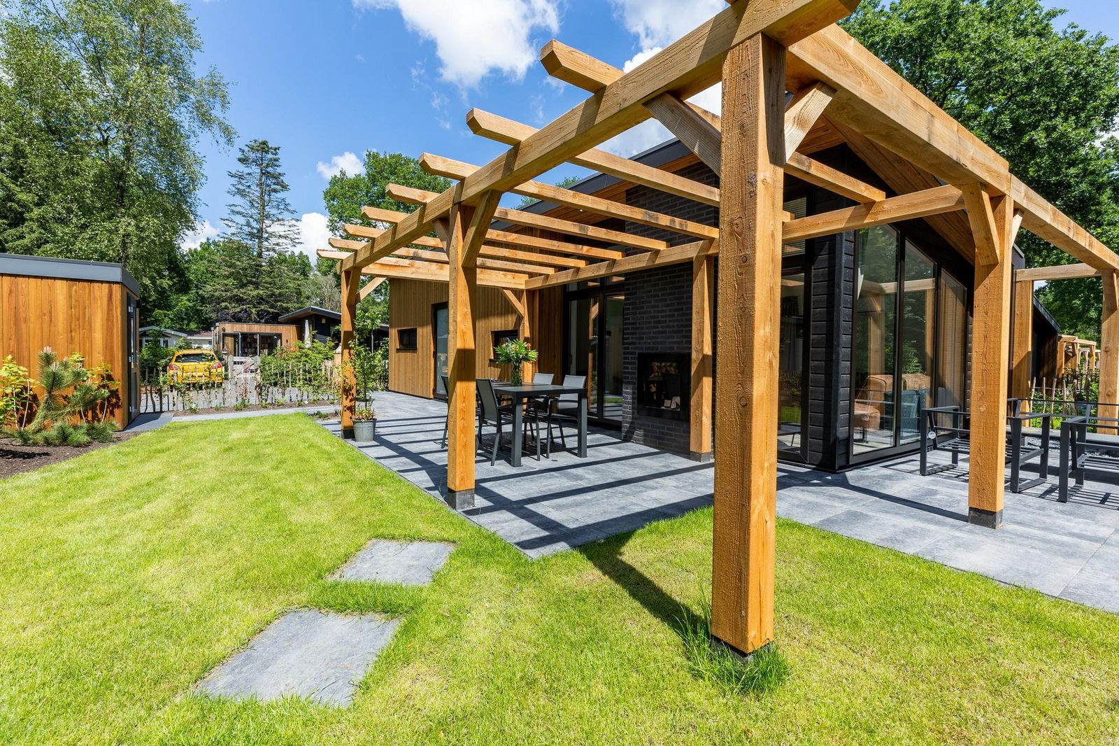 Berken Lodge Eco 4 Personen mit Sauna