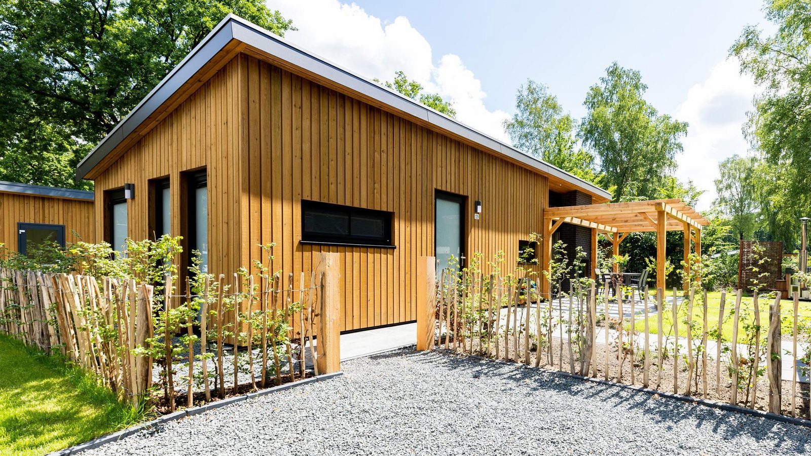 Berken Lodge Eco 4 Personen mit Sauna