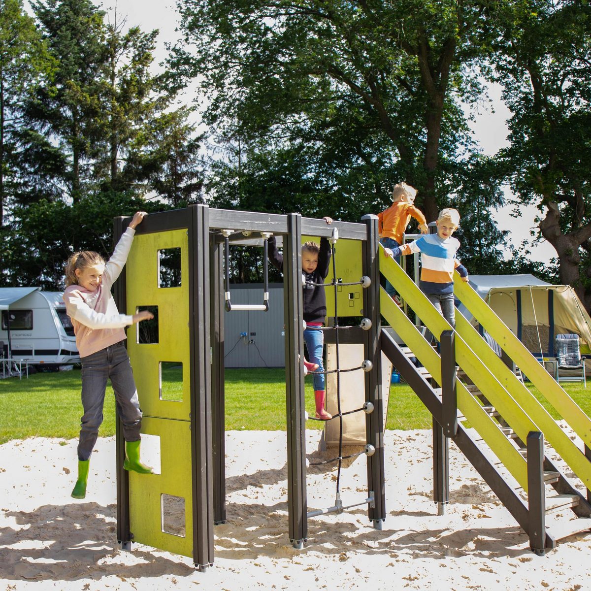 Komfortplatz mit Private Sanitär