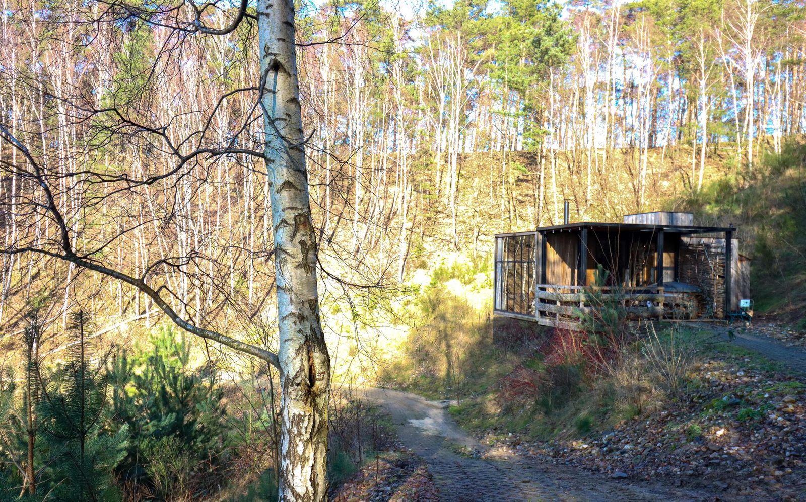 Watercabin met hottub