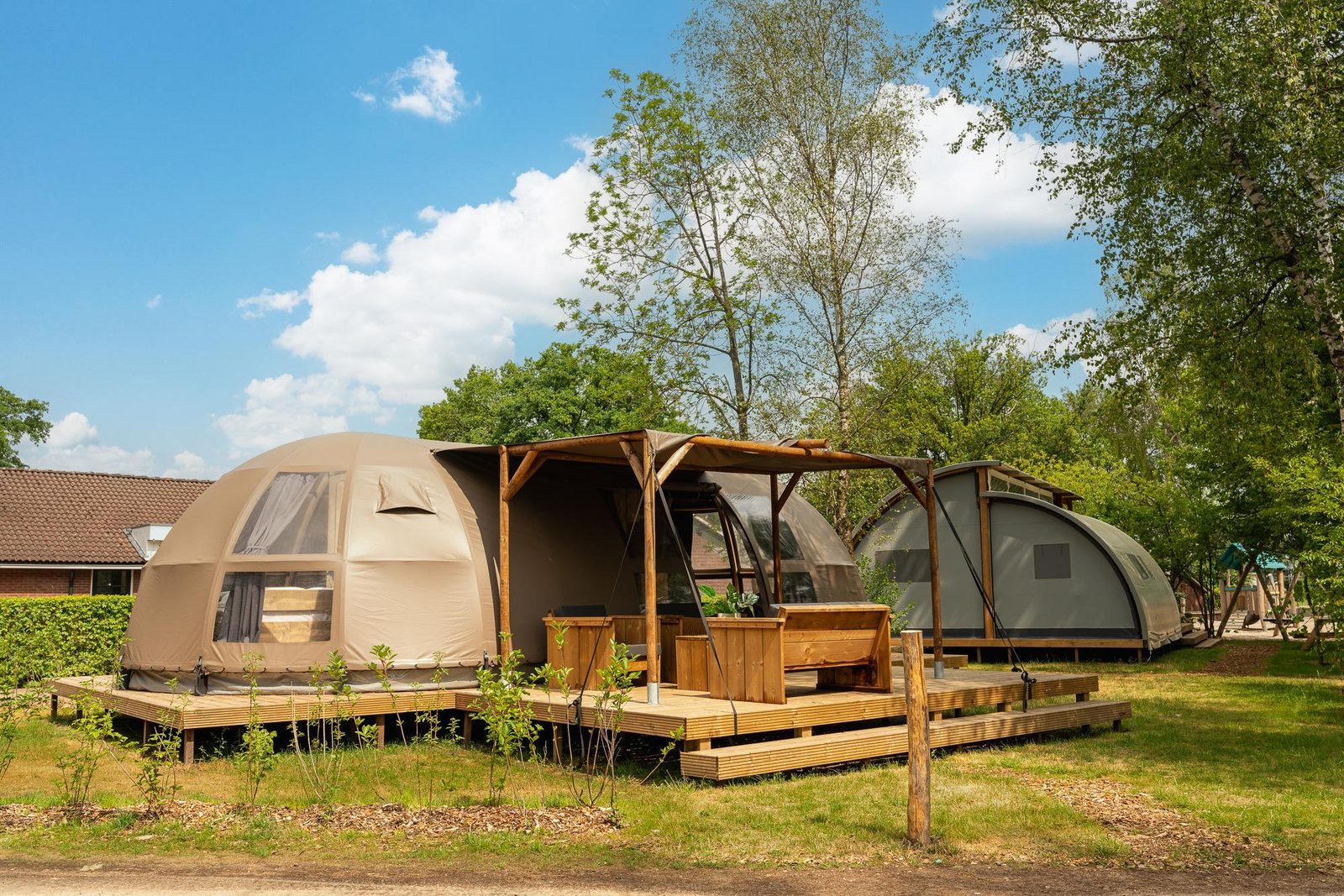 Riverdome met privé sanitair | 4 personen