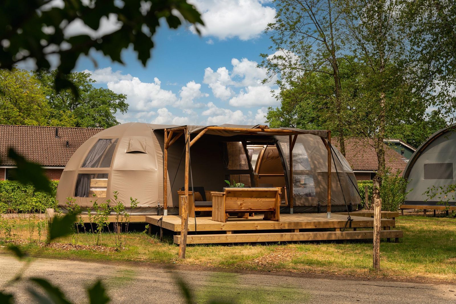 Riverdome mit privaten sanitären Anlagen | 4 Personen