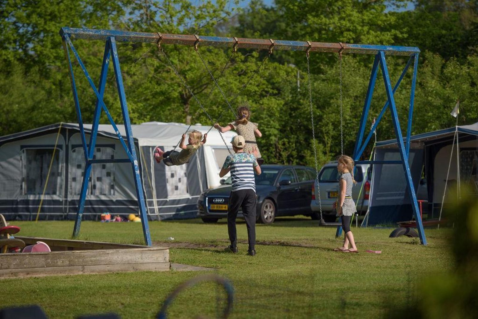 Comfort kampeerplaats