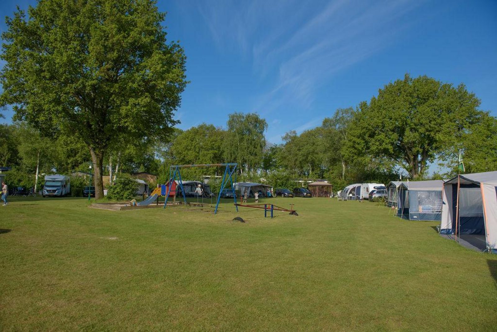 Comfort kampeerplaats
