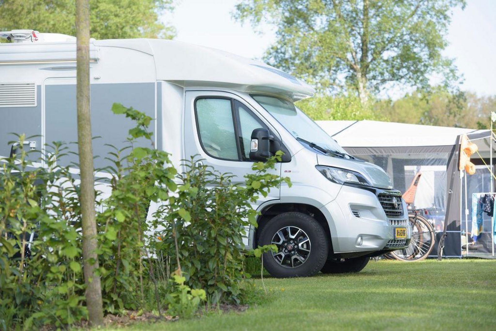 Luxe camperplaats