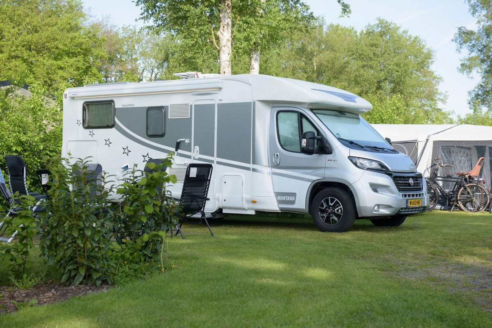 Luxe camperplaats