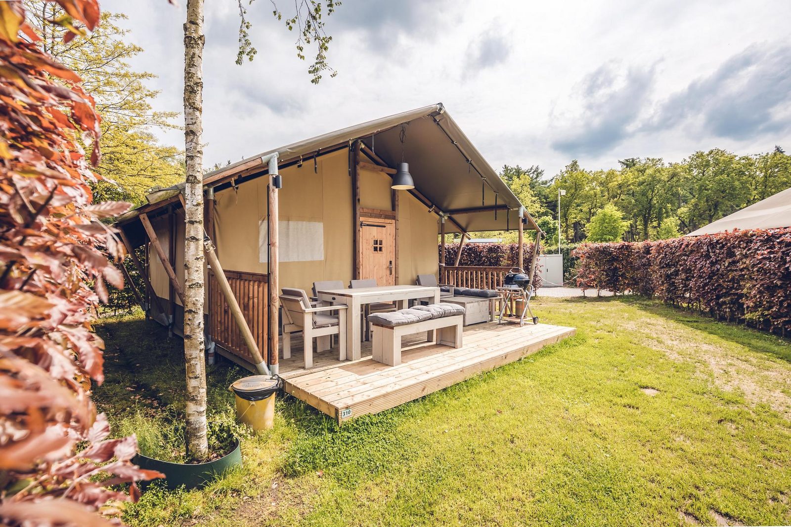 Safari tent 'Vos' | 2 - 5 people