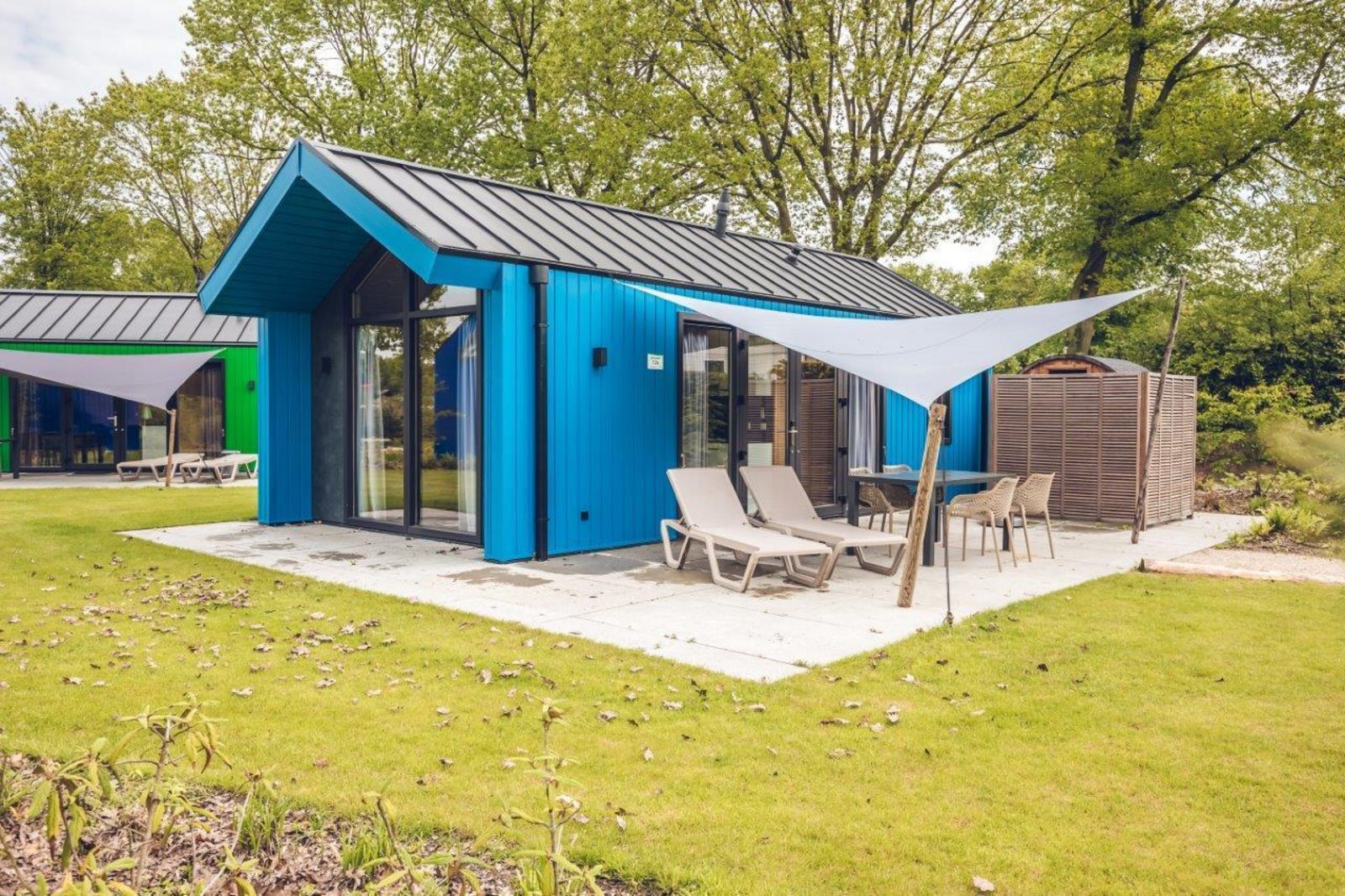 Jachtchalet met sauna | 2 - 4 pers.
