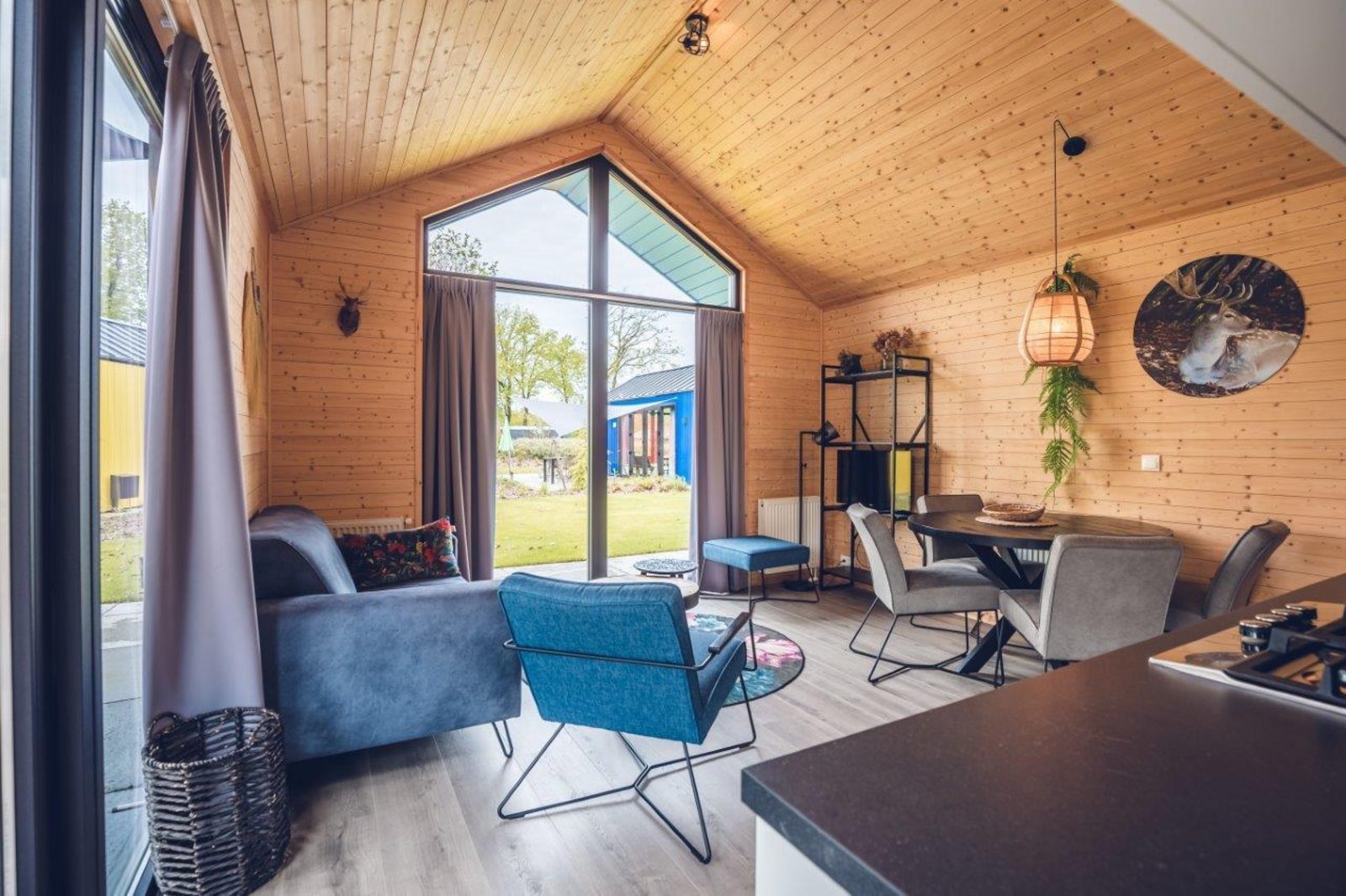 Jachtchalet met sauna | 2 - 4 pers.