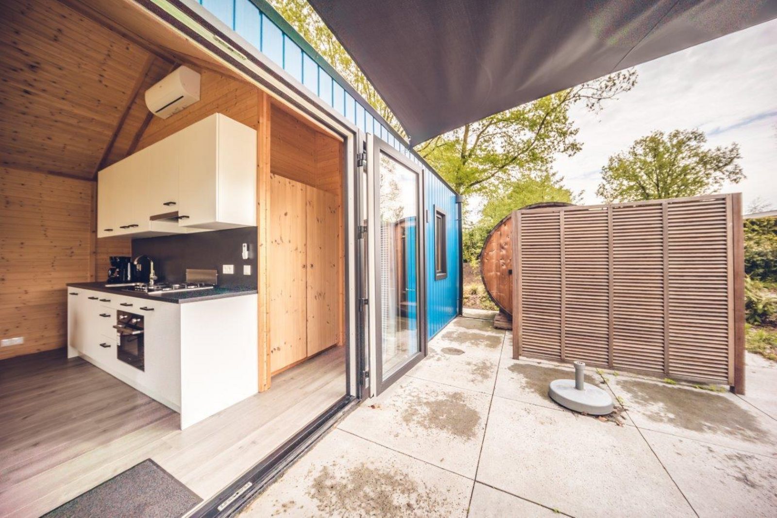Jachtchalet met sauna | 2 - 4 pers.