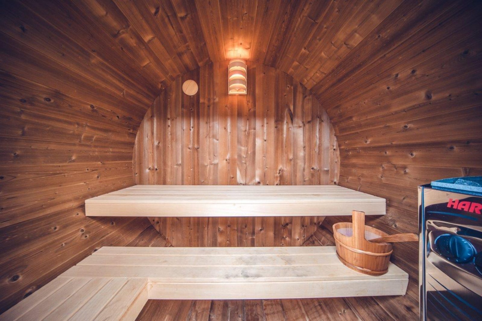 Jachtchalet met sauna | 2 - 4 pers.
