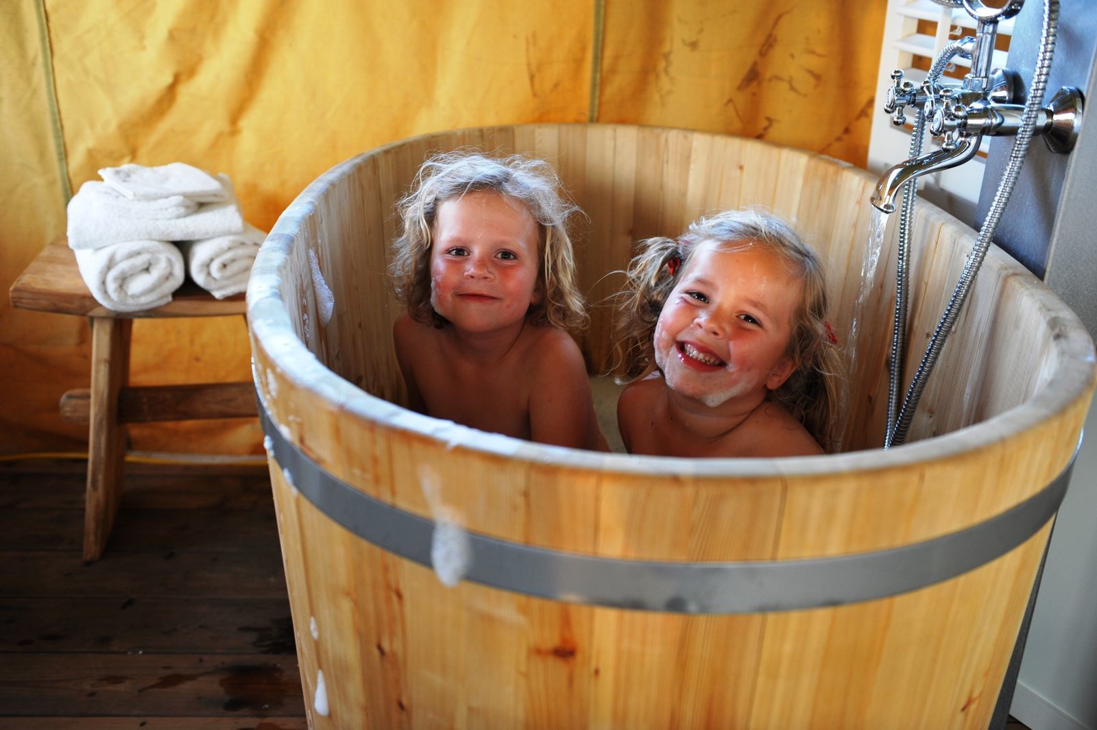 Twentse Buitenleven - Familie lodgetent I luxe kamperen 