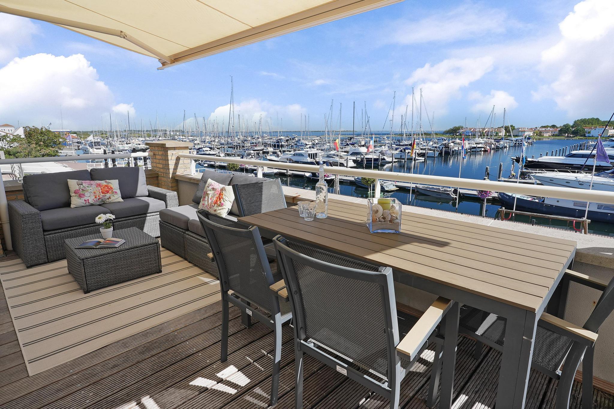 Ouddorp – Marina Port Zélande luxe vakantie appartement voor 5 personen – direct gelegen aan de jachthaven en Grevelingen, strand op loopafstand.