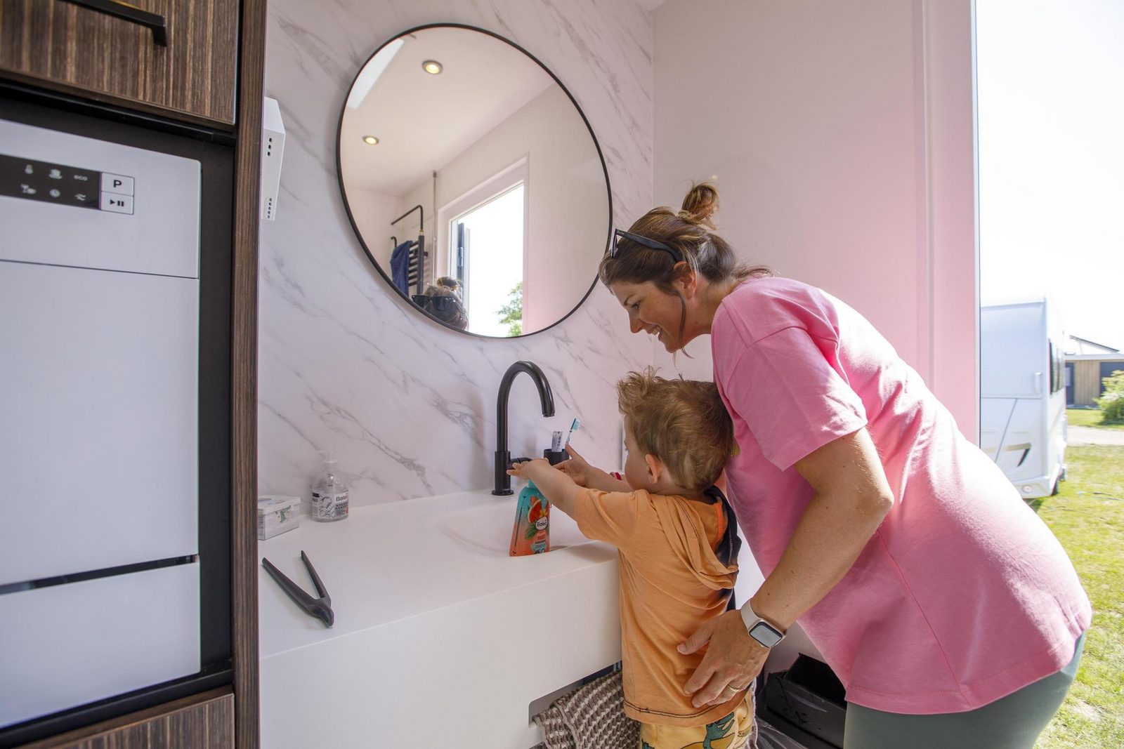 Comfortplaats met privé-sanitair