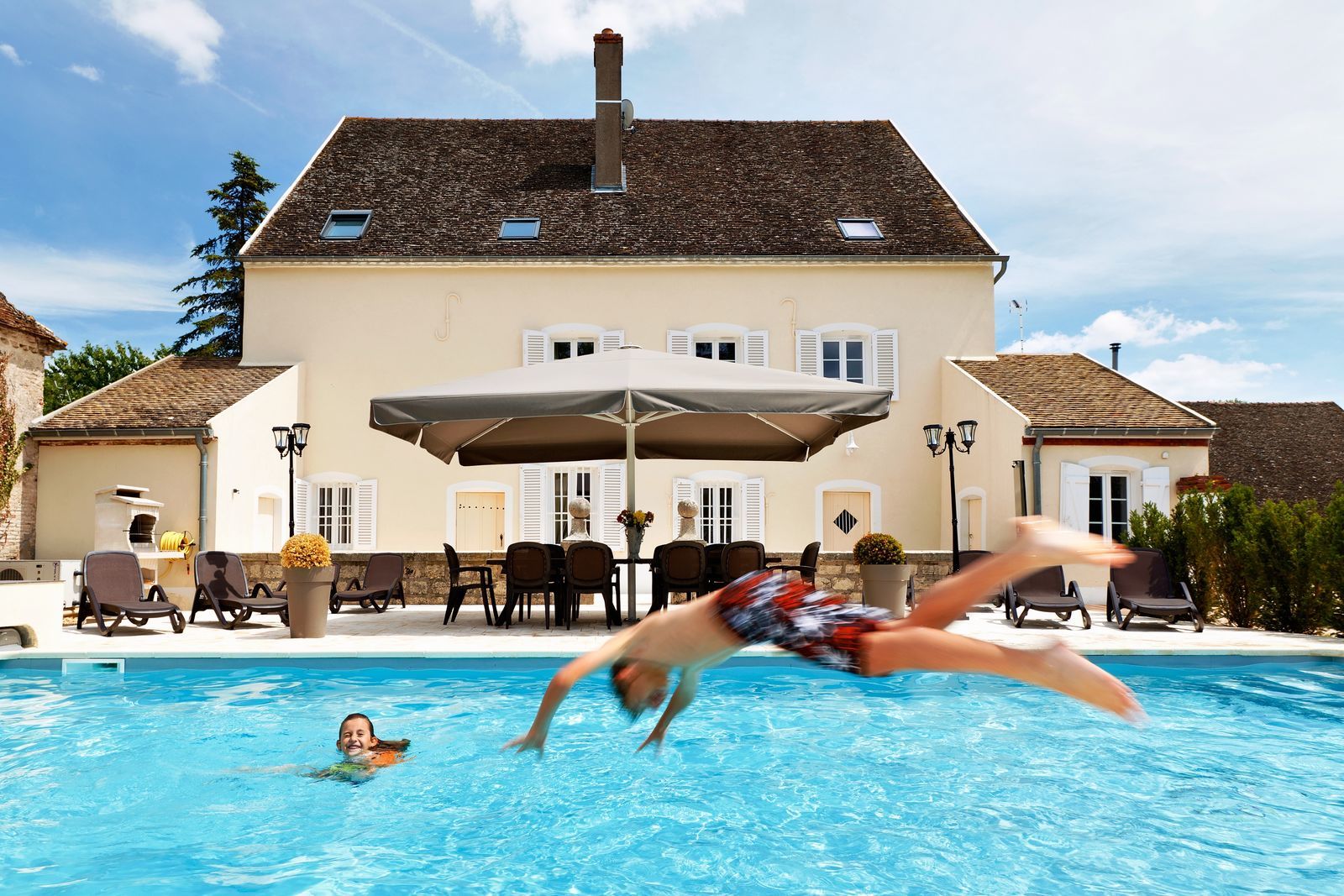 Villa la Grande Dame - luxe vakantievilla in de Bourgogne - Frankrijk