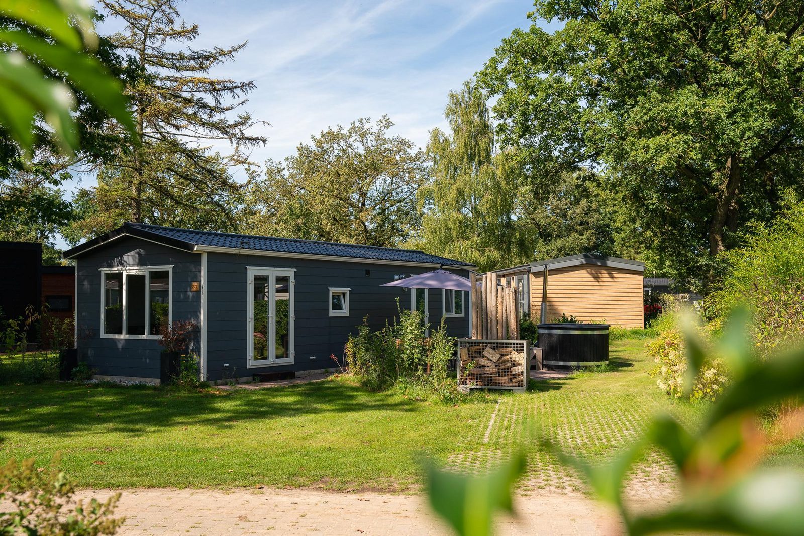 Bungalette basic with hot tub I 4 people