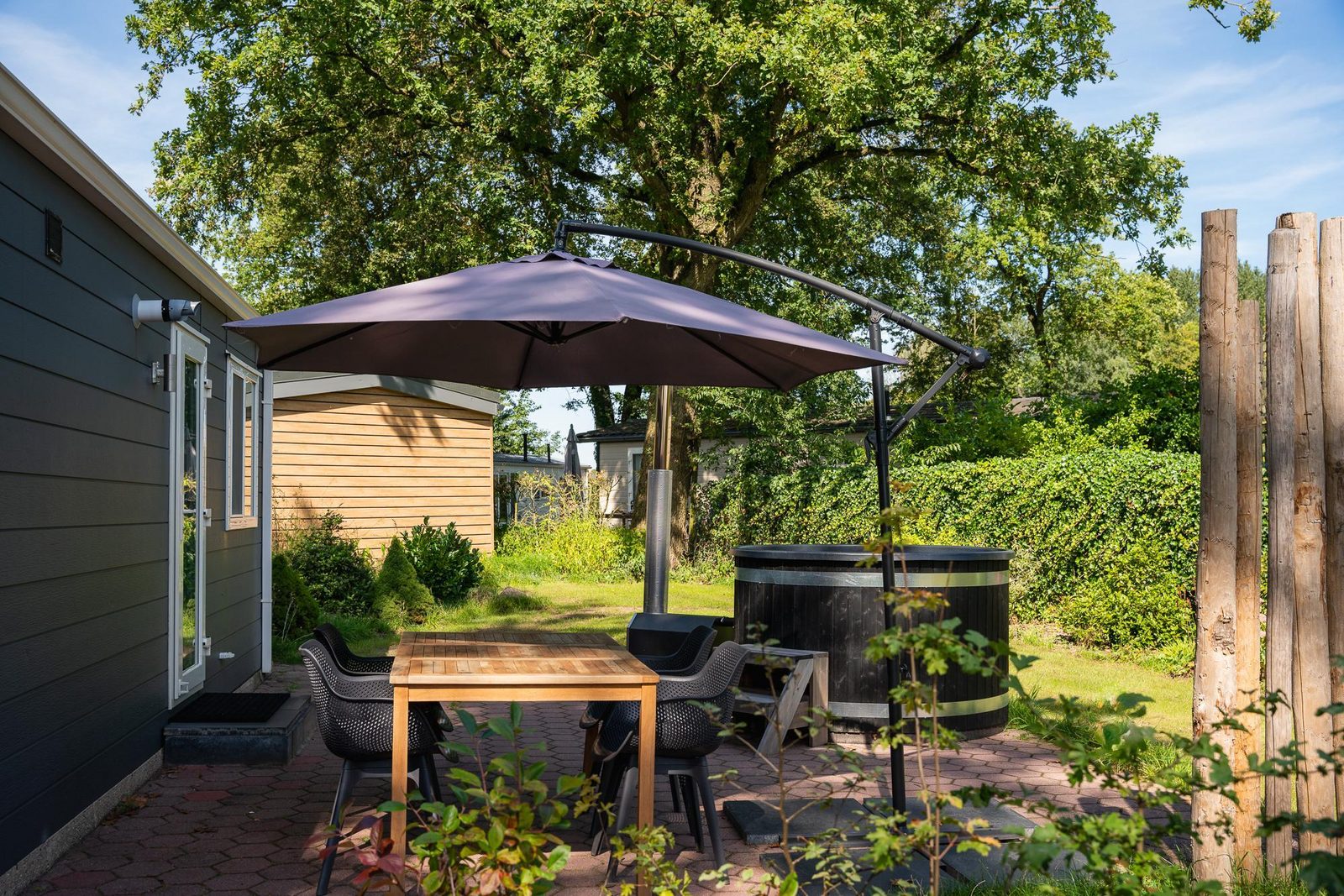 Bungalette basic with hot tub I 4 people