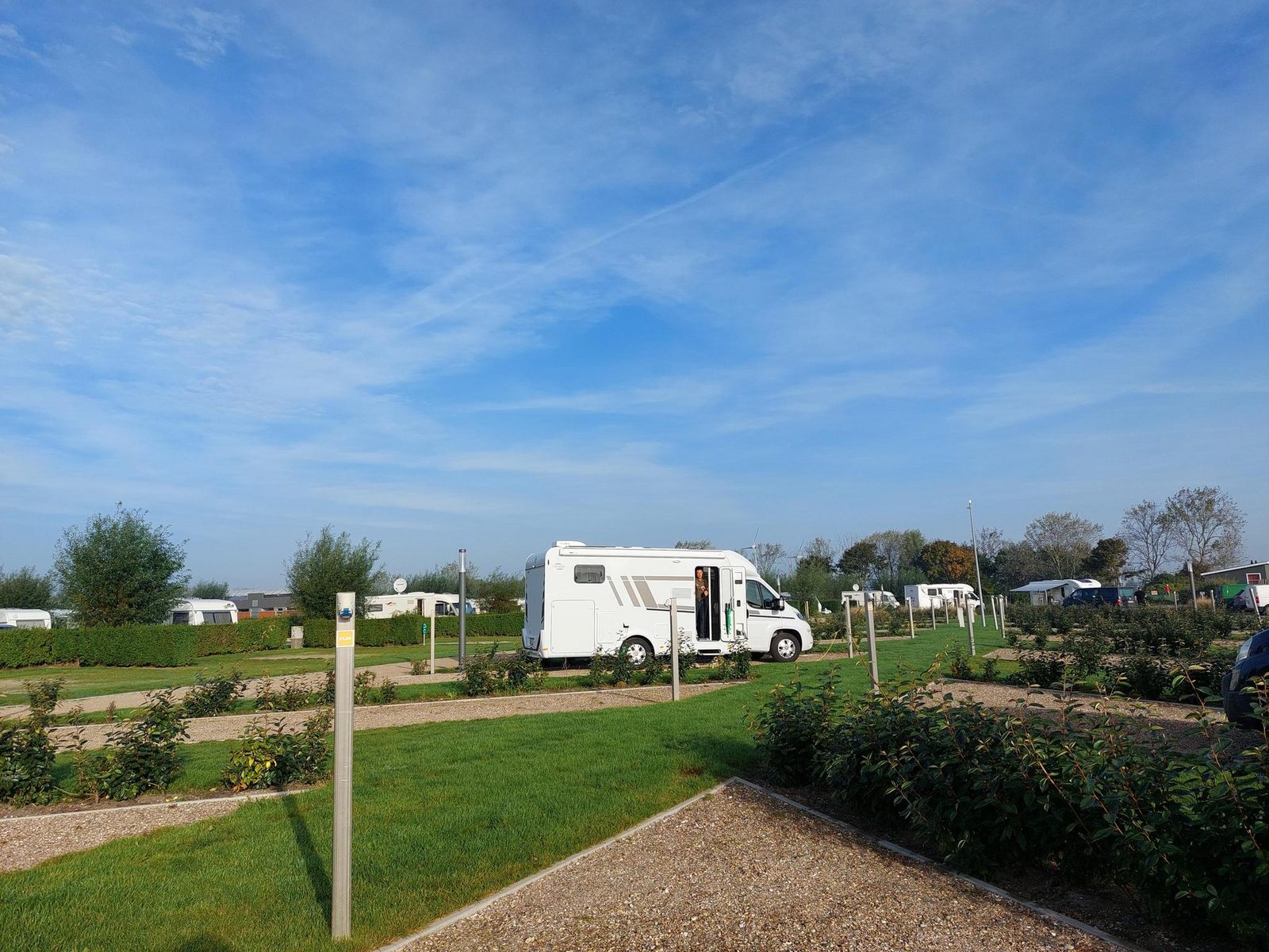 Emplacement de camping Large - 105 m²