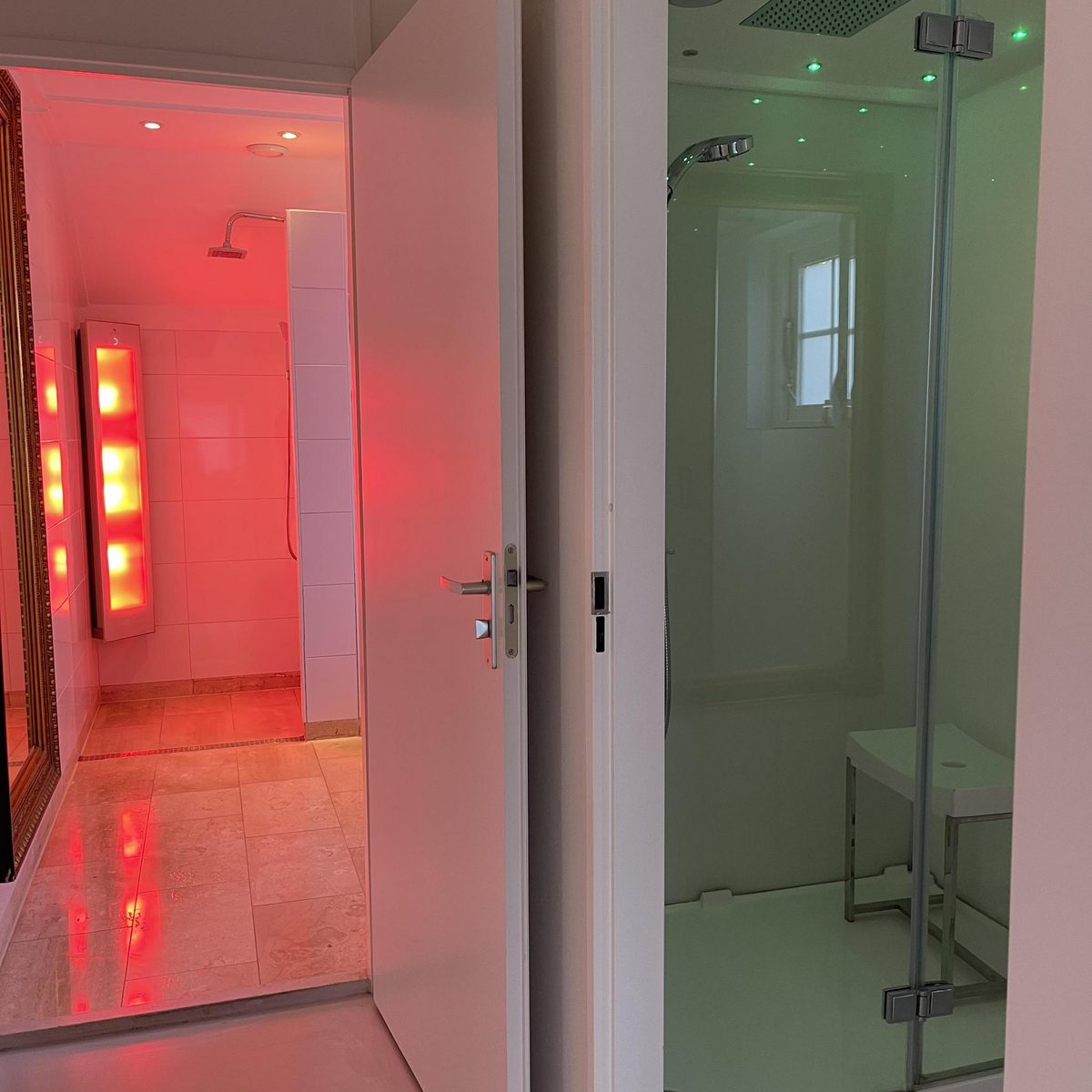 De Kastanje 5-persoons met overdekte lounge en hottub, barrelsauna, stoomsauna, ligbad, sunshower, wifi