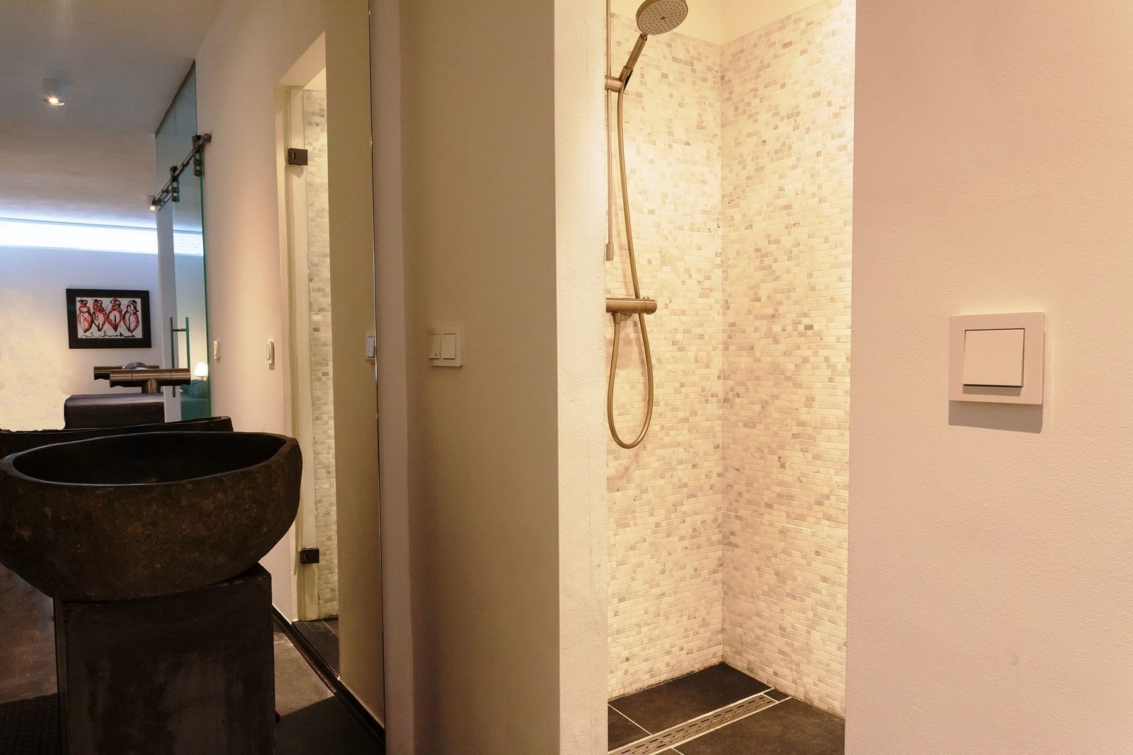 Betonnen Boshuis - luxe wellness vakantiehuis in Brabant