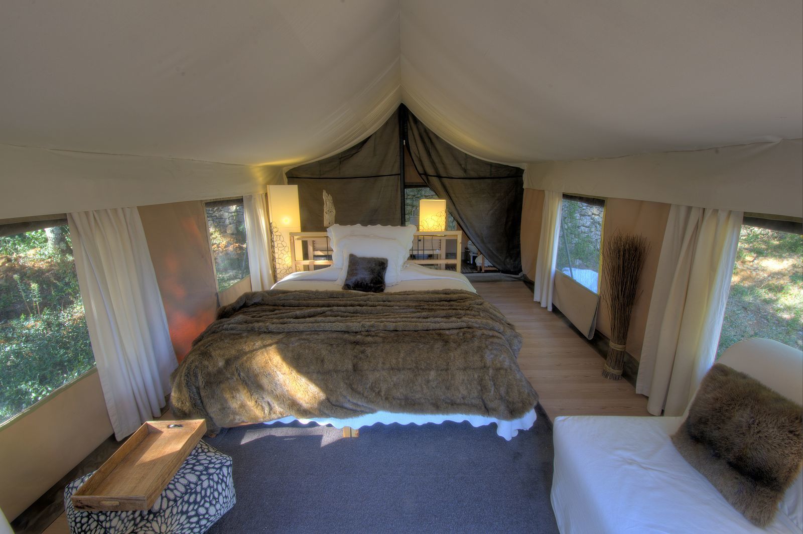 Le Paradis - safaritent Zuid-Frankrijk luxe kamperen