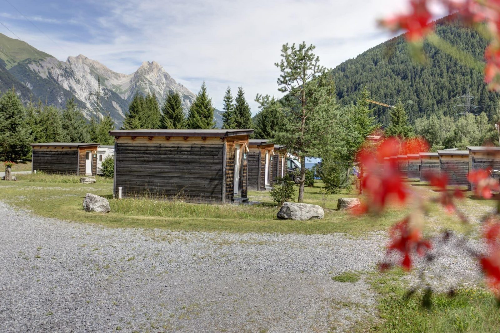 Kampeerplaats Arlberg (incl. privé sanitair)