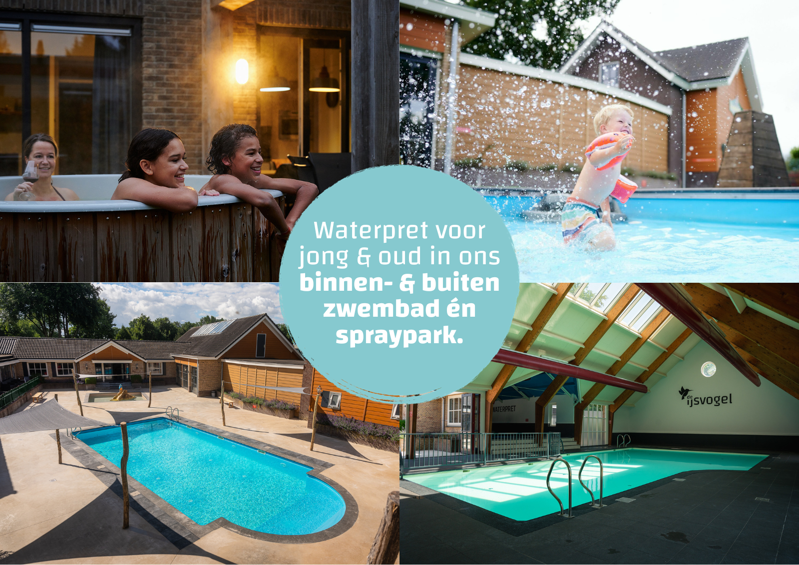 Villa Vogelveld Luxury Sauna + Jacuzzi | 4 Pers. 