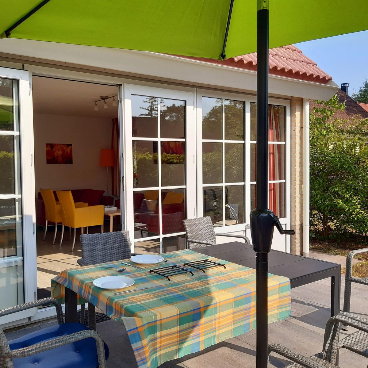 Bungalow Comfort met twee badkamers- 4 Personen