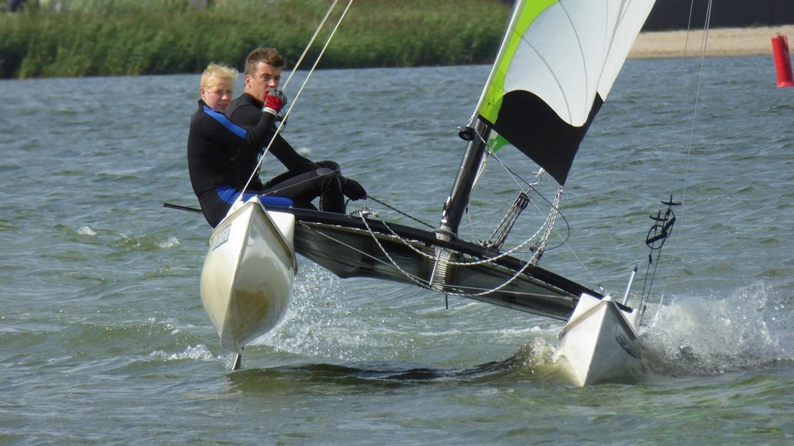 Comfort pitch + at the water