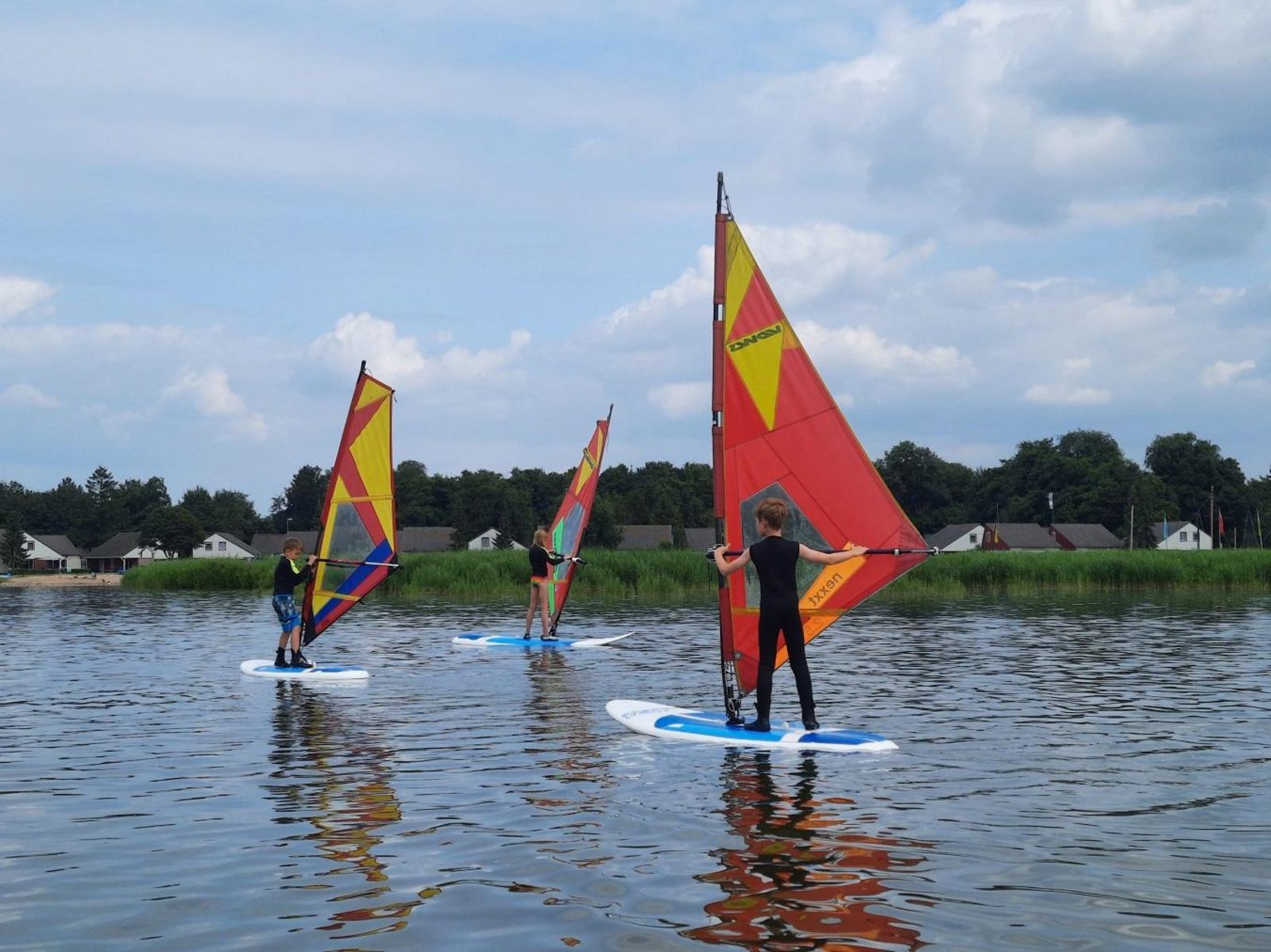 Comfort pitch + at the water