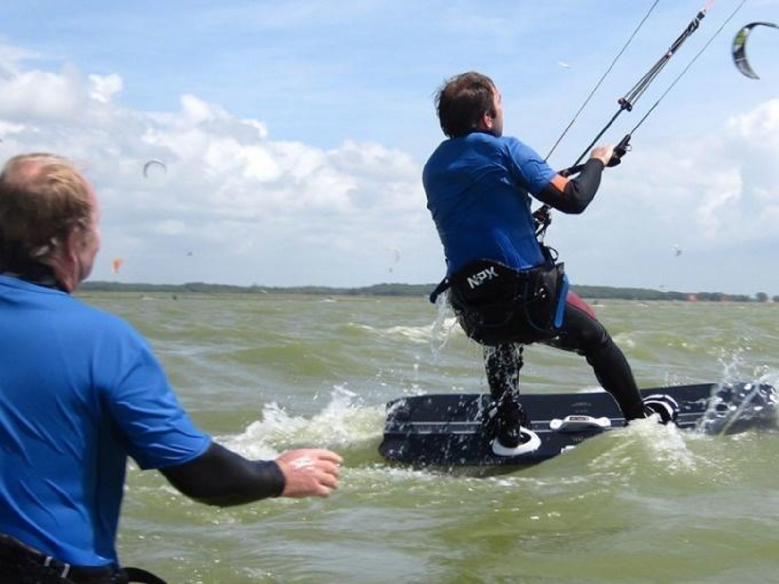 Comfort pitch + at the water