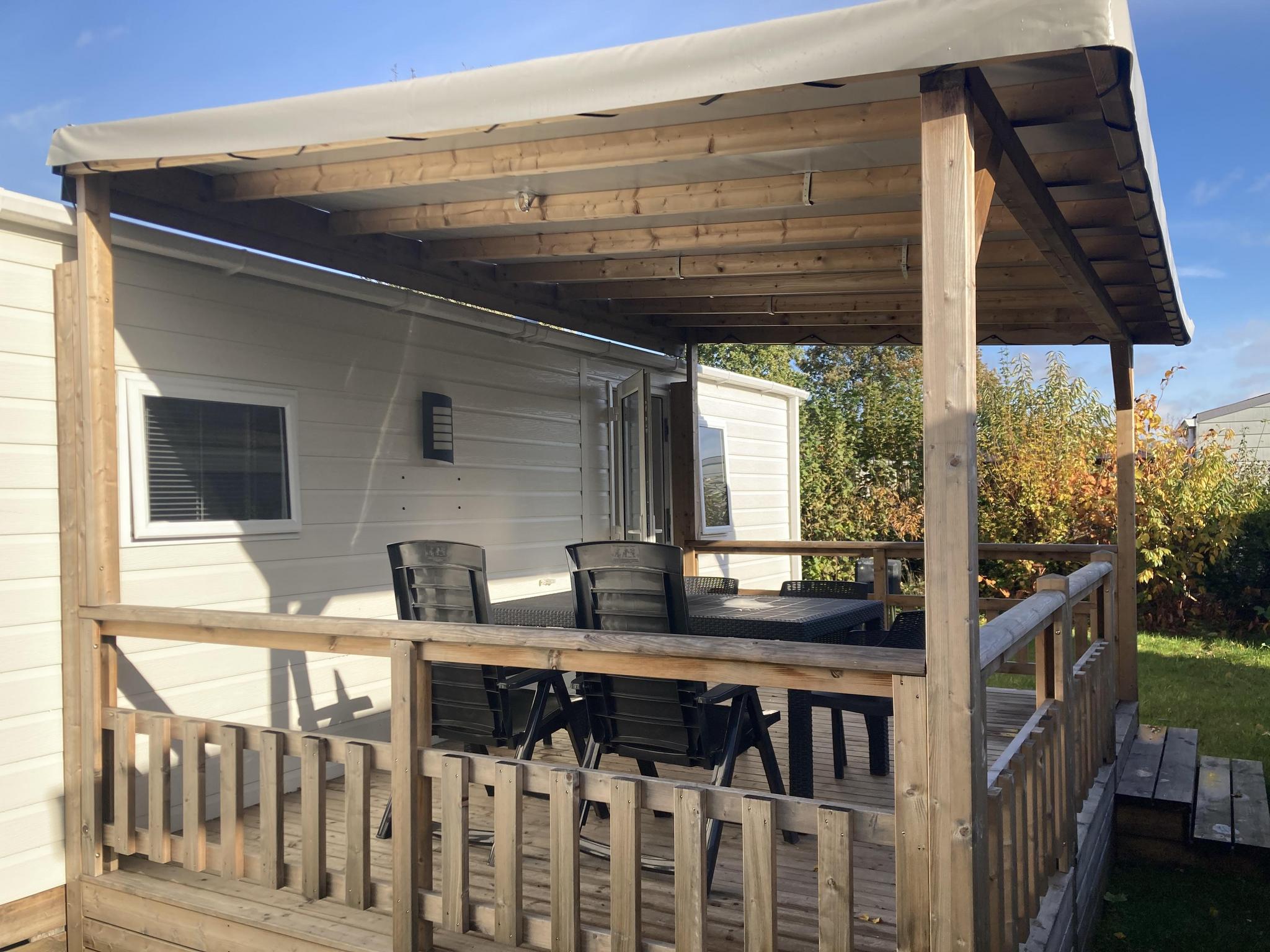 Chalet avec véranda pour 6 personnes