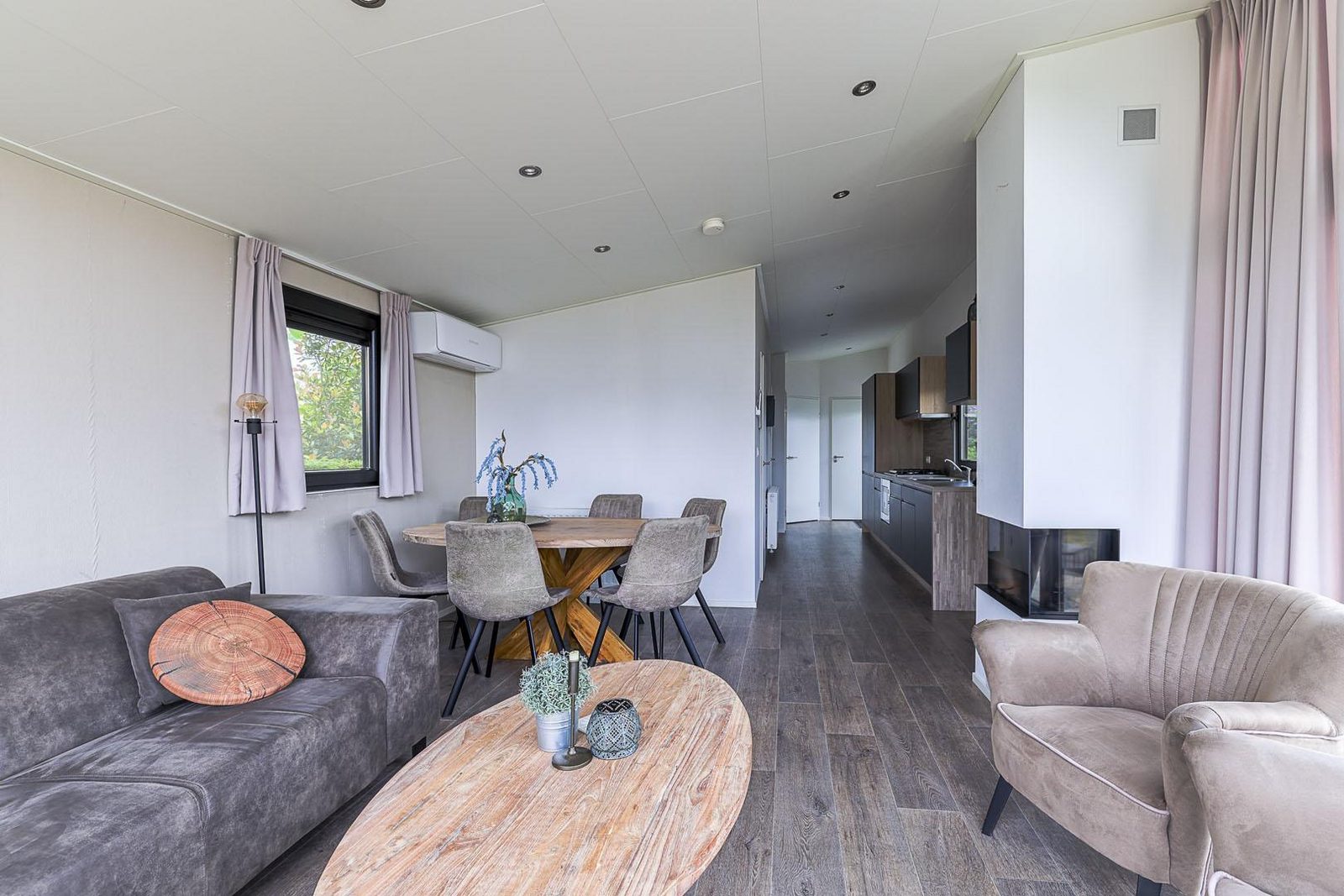 Lodge: 6 Personen, 3 Schlafzimmer