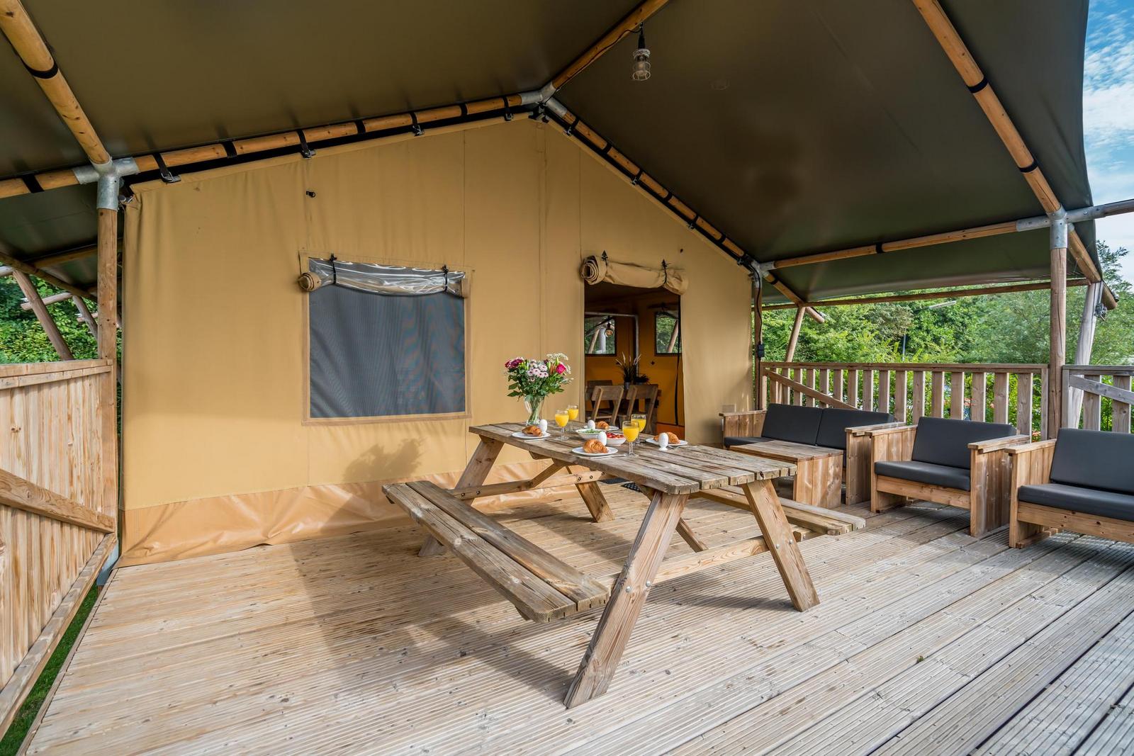 Glampinglodge für 7 Personen