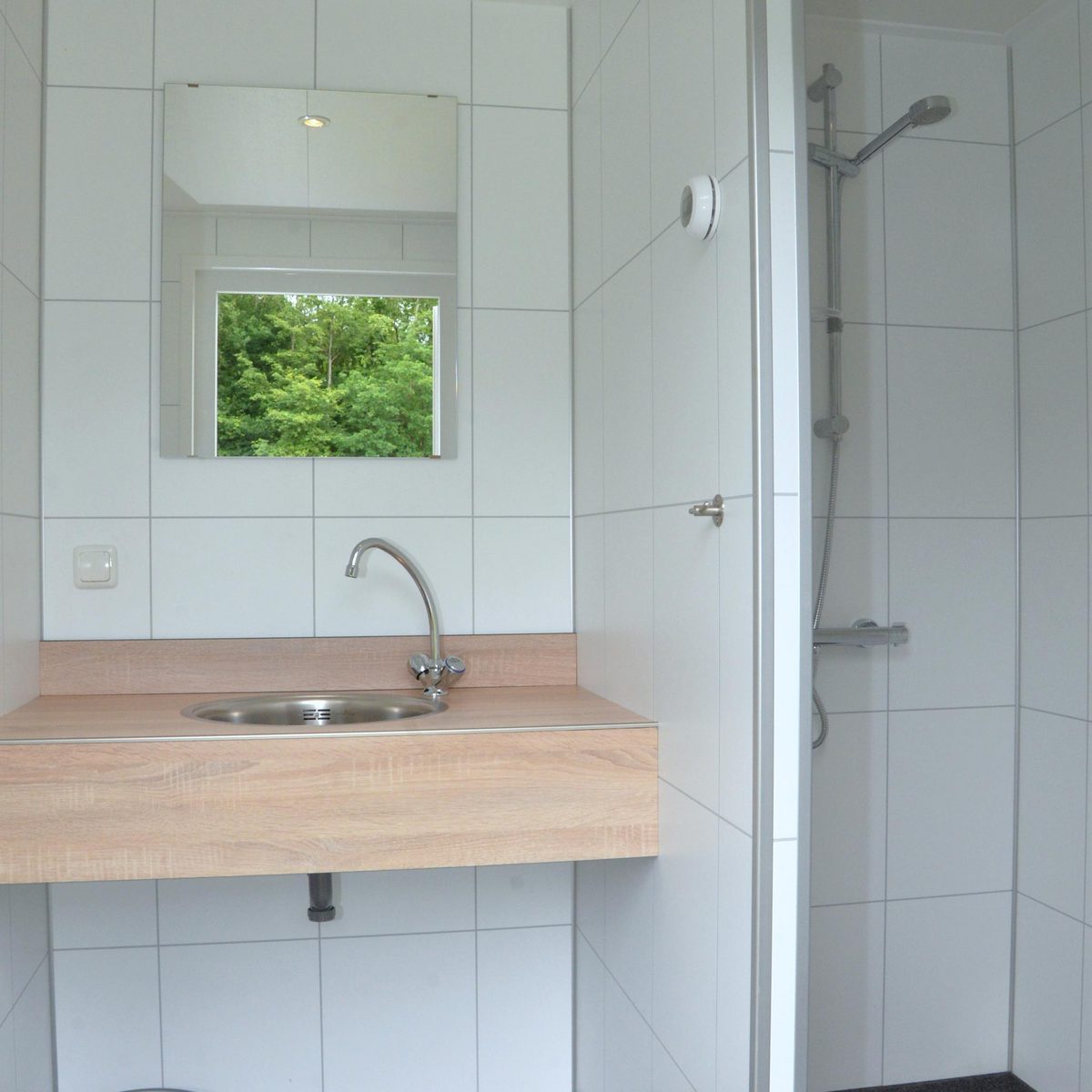 Kampeerplaats met privé- sanitair