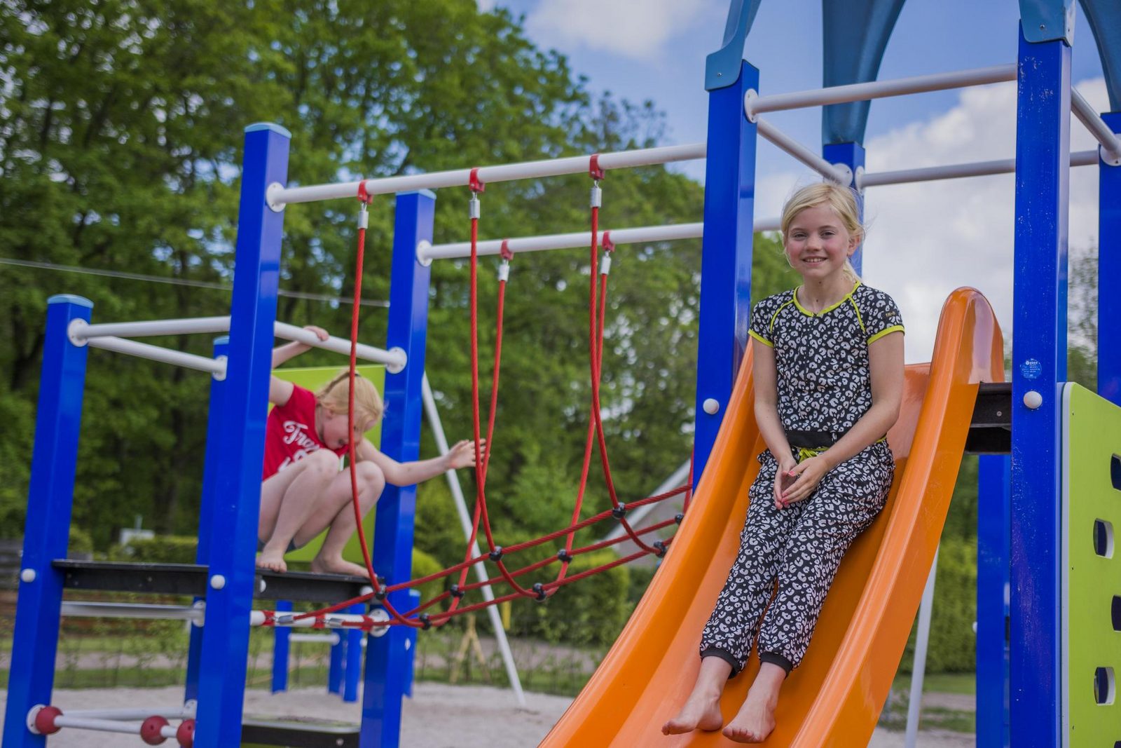 Kampeerplaats met privé- sanitair
