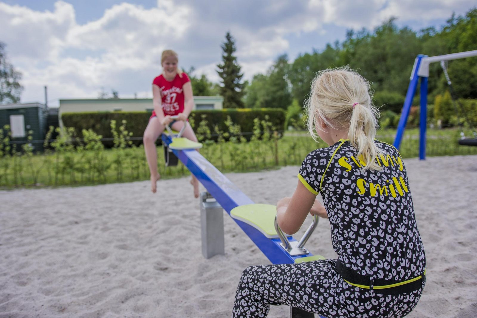Kampeerplaats met privé- sanitair