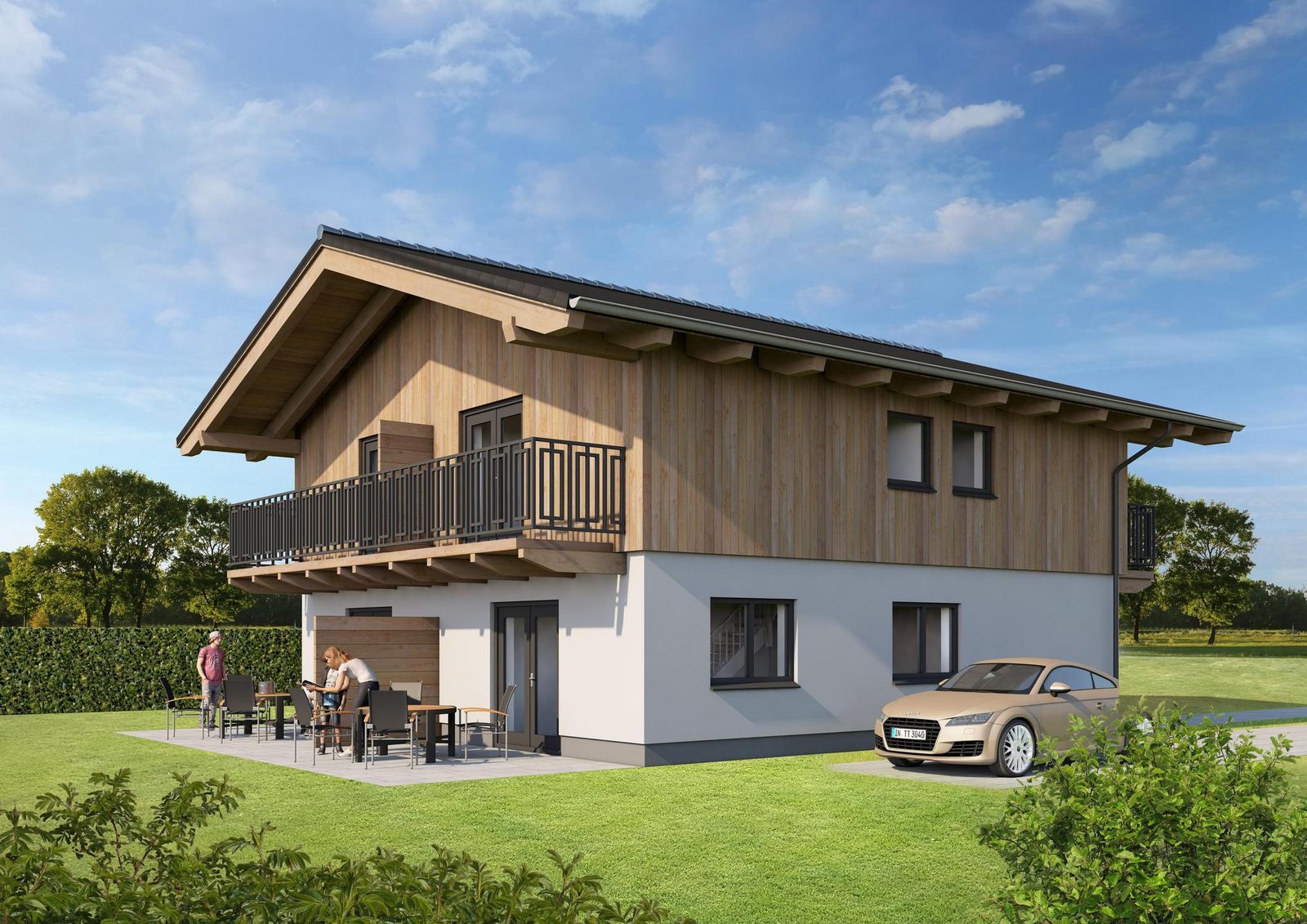 Two spa nature chalets for 6
