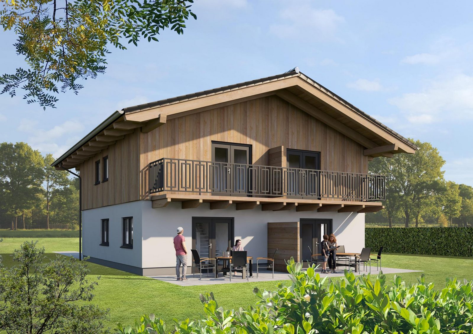 Two spa nature chalets for 6