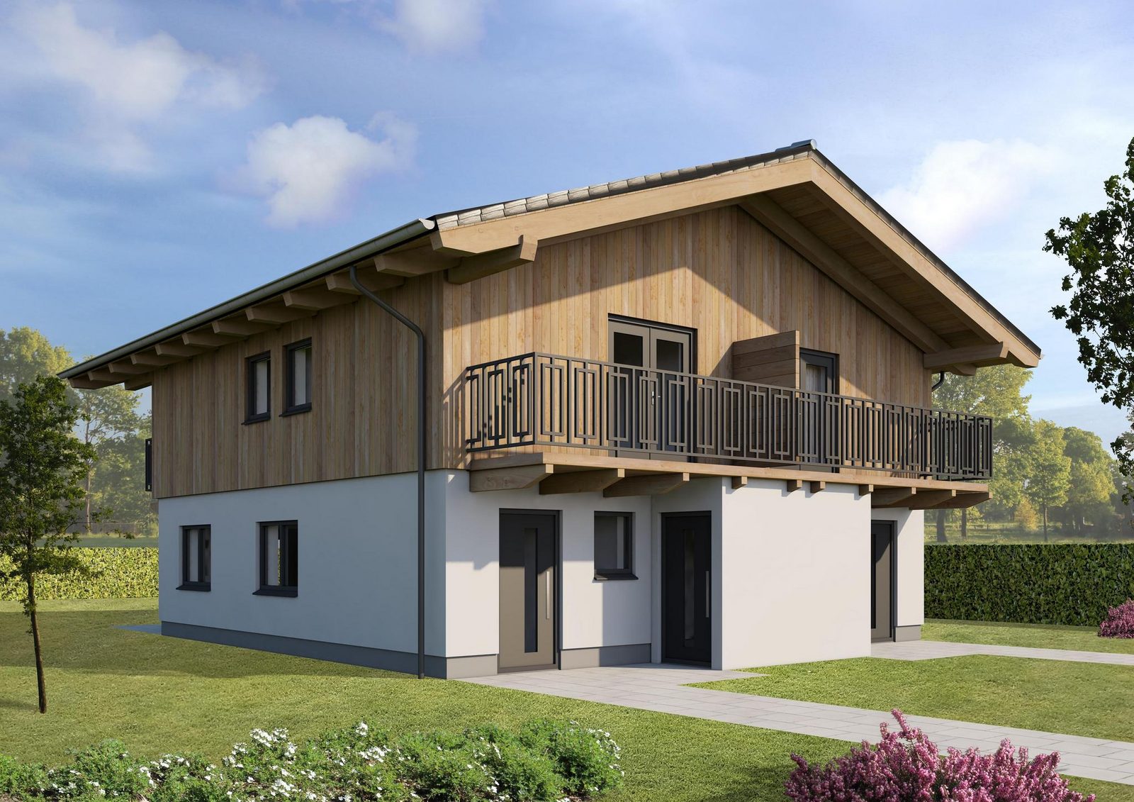 Two spa nature chalets for 6