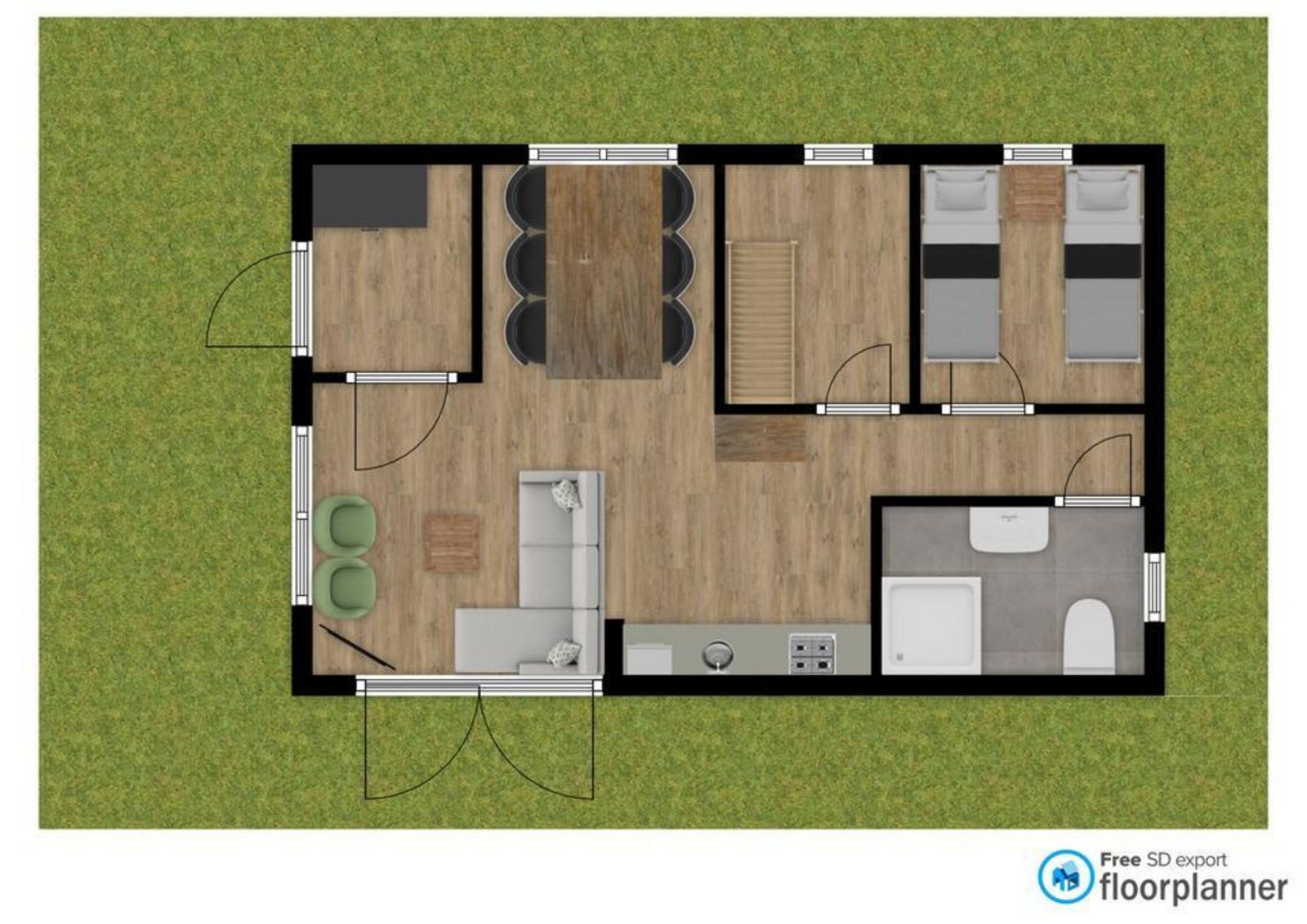 Bungalow Eikenlust | 6 personen