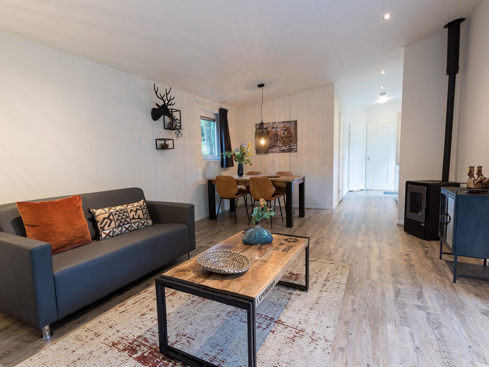 Wood Lodge Eco 4 personen met Hottub