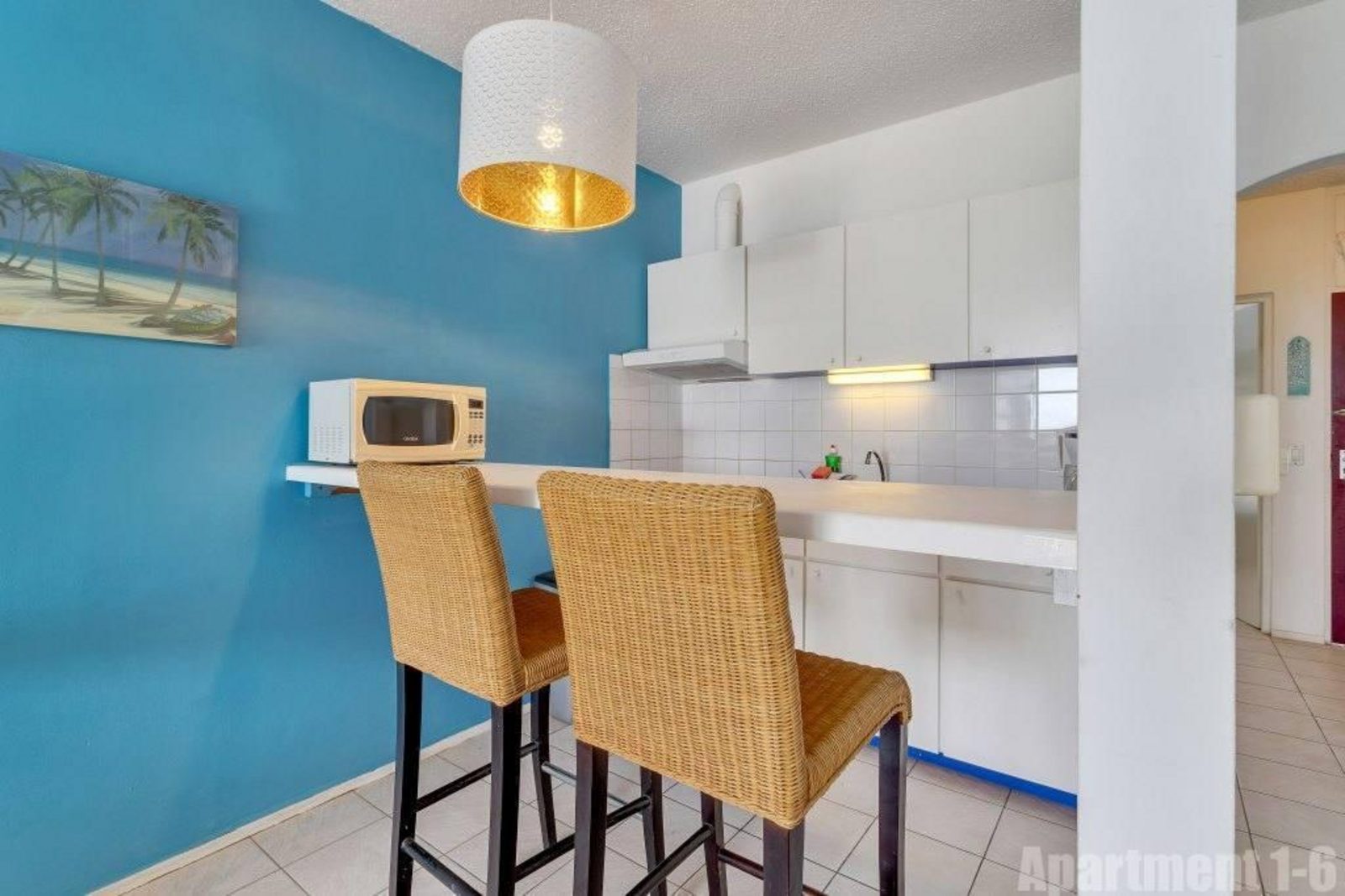 Bonaire Oceanfront 1-slaapkamer begane grond